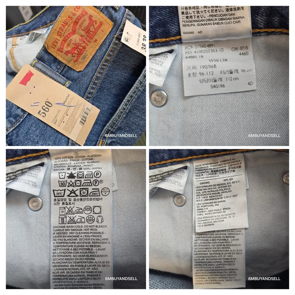 Levis brand new